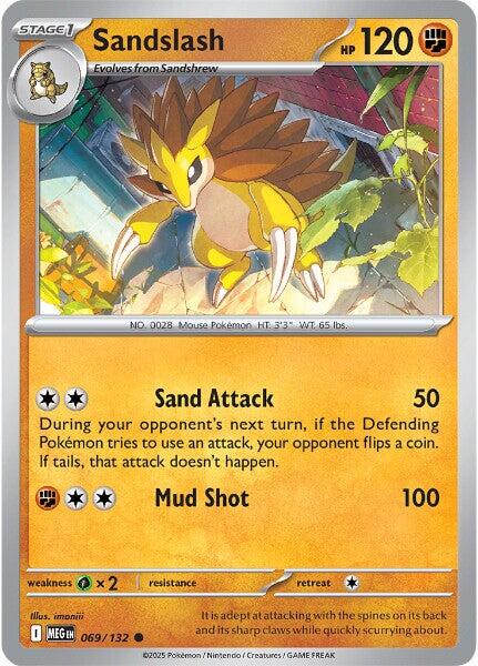 Sandslash [069/132] - ME01: Mega Evolution (MEG)
