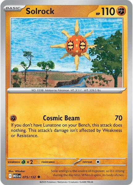 Solrock [075/132] - ME01: Mega Evolution (MEG)