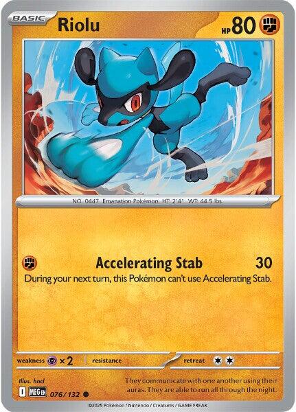 Riolu [076/132] - ME01: Mega Evolution (MEG)