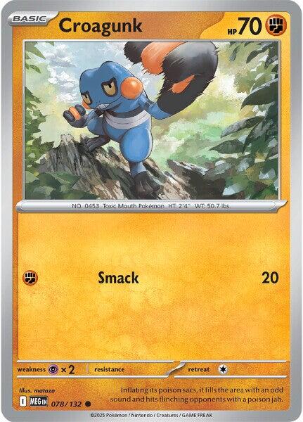 Croagunk [078/132] - ME01: Mega Evolution (MEG)