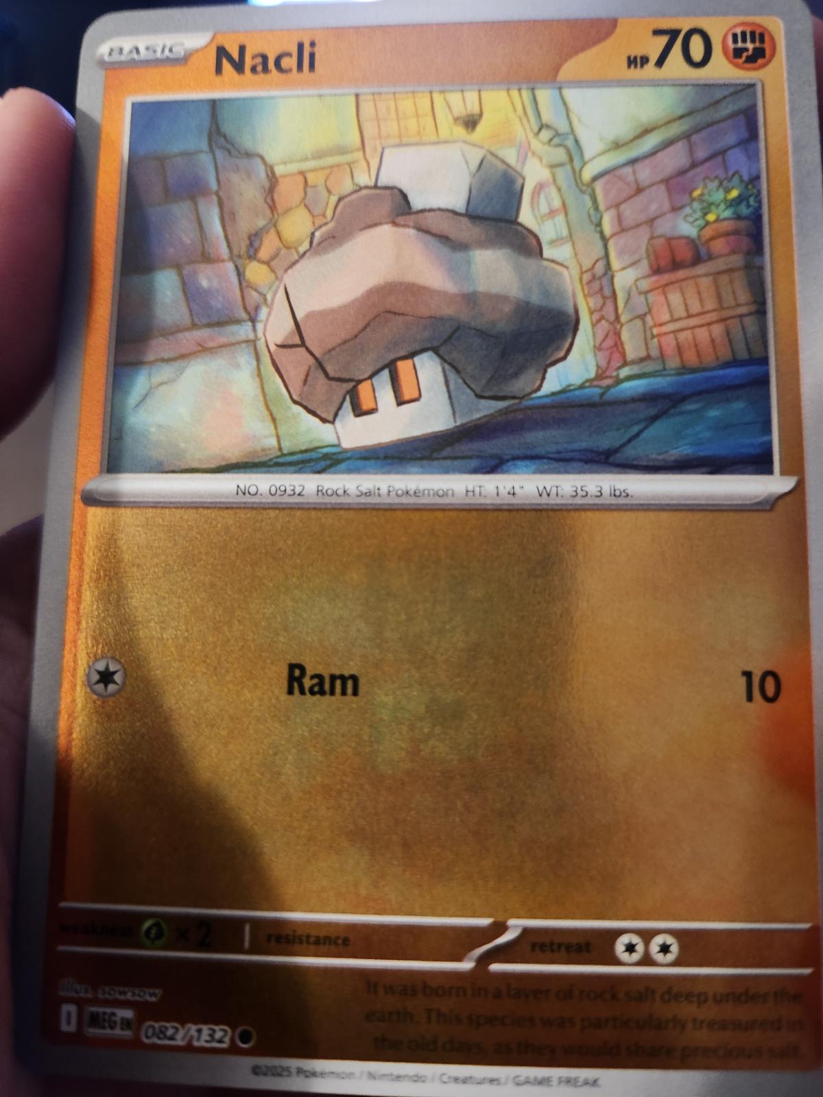 Nacli [082/132] - ME01: Mega Evolution (MEG) - Reverse Holofoil