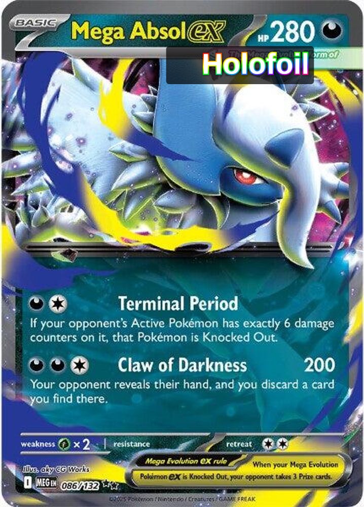 Mega Absol ex - 086/132