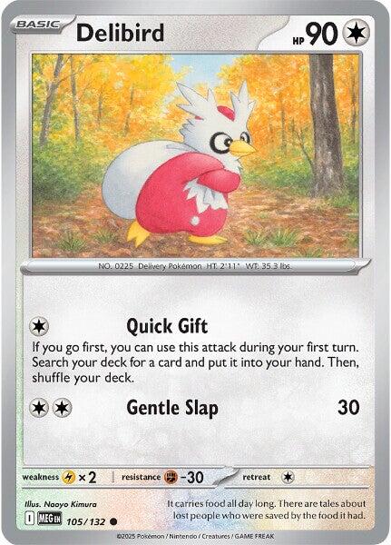 Delibird - 105/132 [105/132] - ME01: Mega Evolution (MEG)