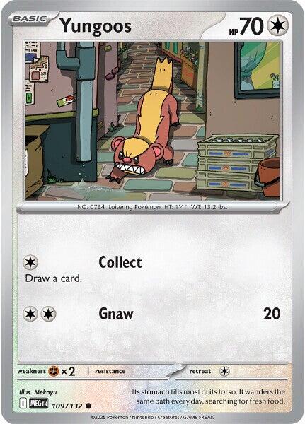 Yungoos [109/132] - ME01: Mega Evolution (MEG)