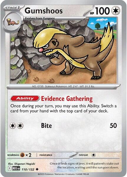 Gumshoos - 110/132 [110/132] - ME01: Mega Evolution (MEG)
