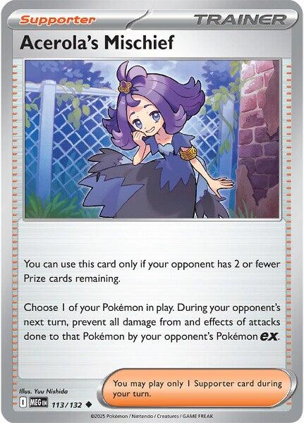 Acerola's Mischief - 113/132 [113/132] - ME01: Mega Evolution (MEG)
