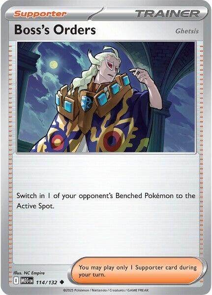Boss's Orders [Ghetsis] [114/132] - ME01: Mega Evolution (MEG)