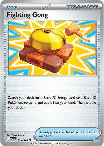 Fighting Gong - 116/132 [116/132] - ME01: Mega Evolution (MEG)