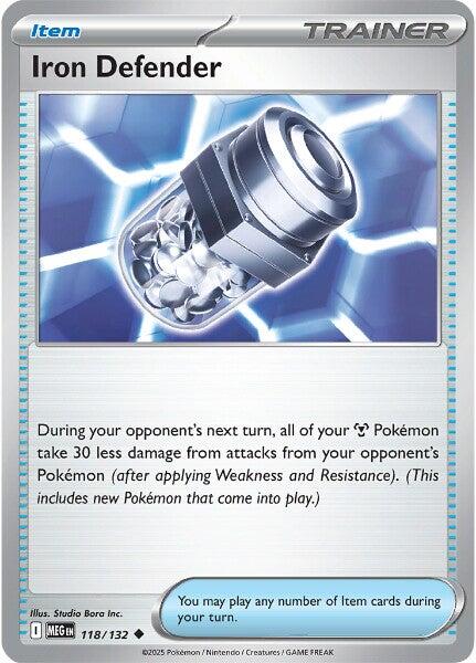 Iron Defender [118/132] - ME01: Mega Evolution (MEG)