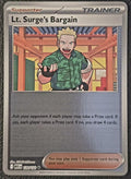 Lt. Surge's Bargain - 120/132 [120/132] - ME01: Mega Evolution (MEG) - Reverse Holofoil