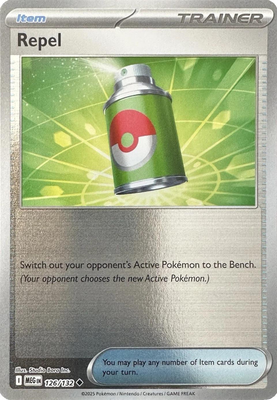 Repel [126/132] - ME01: Mega Evolution (MEG) - Reverse Holofoil