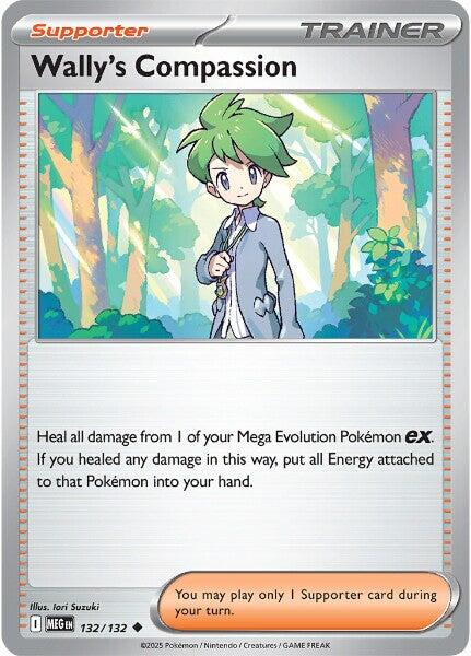 Wally's Compassion - 132/132 [132/132] - ME01: Mega Evolution (MEG)