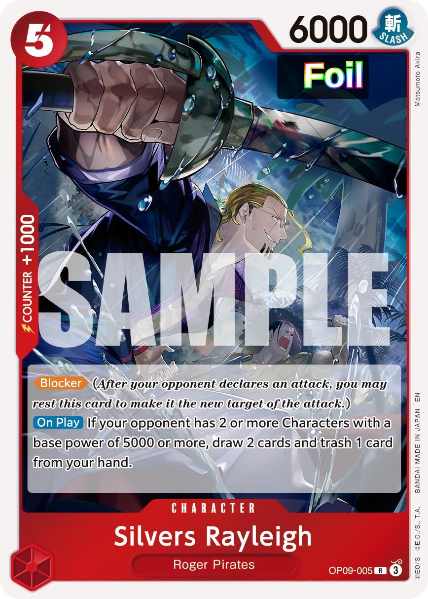 Silvers Rayleigh - OP09-005 (Reprint)