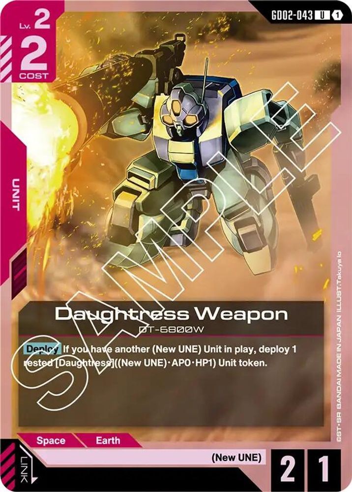 Daughtress Weapon