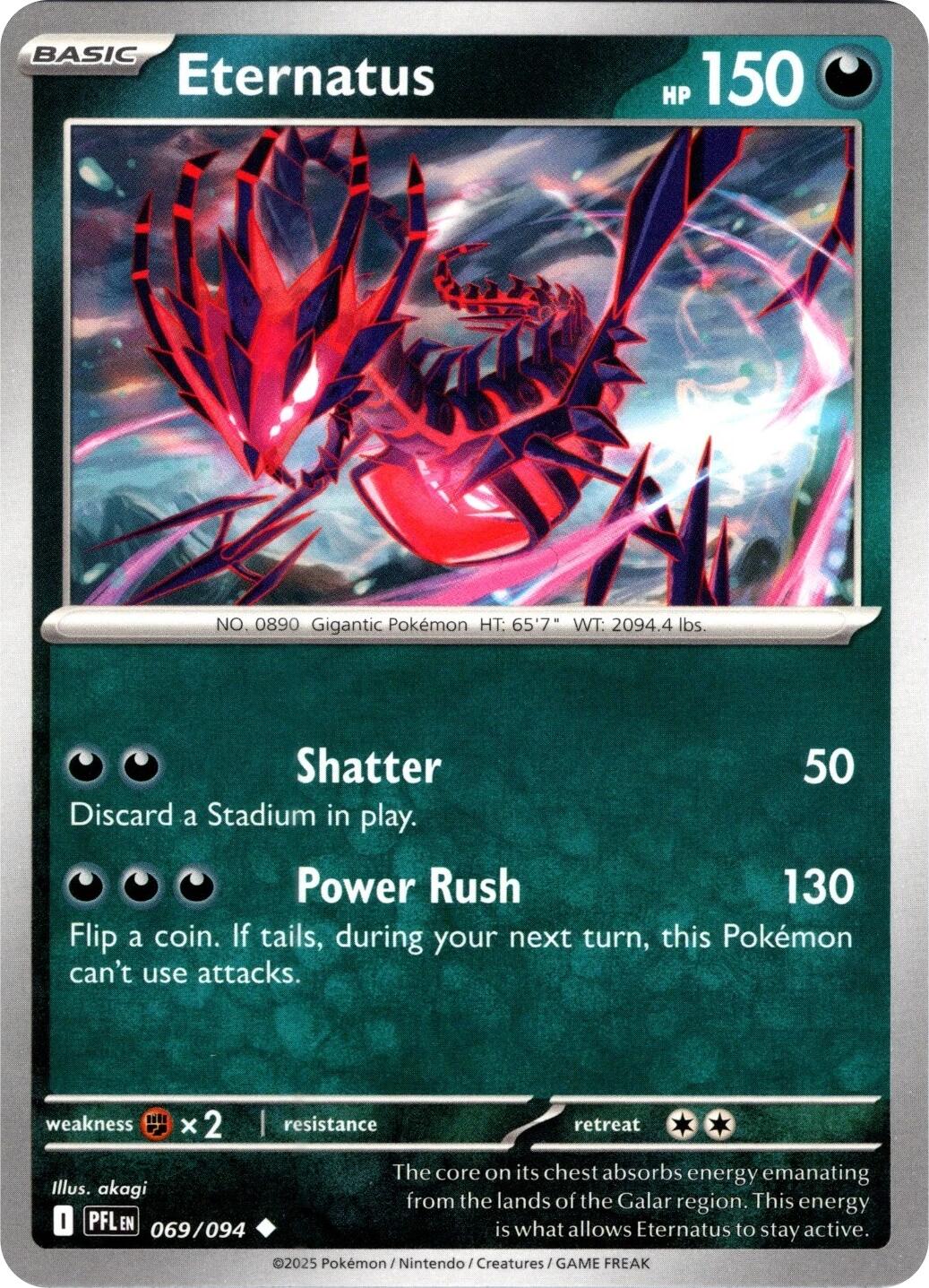 Eternatus [069/094] - ME02: Phantasmal Flames (PFL)