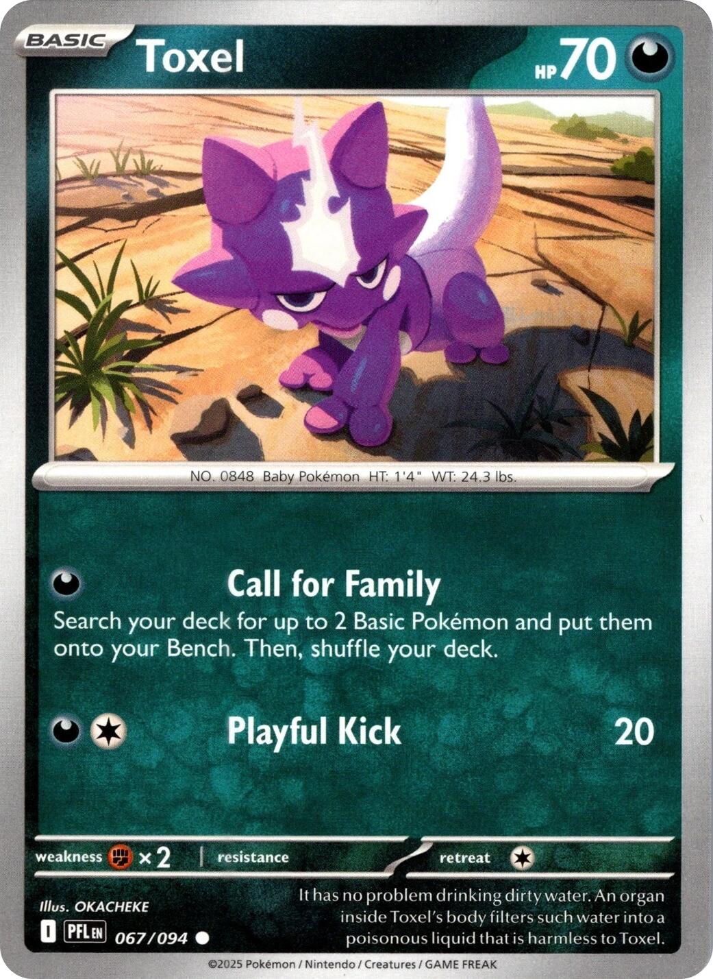 Toxel [067/094] - ME02: Phantasmal Flames (PFL)