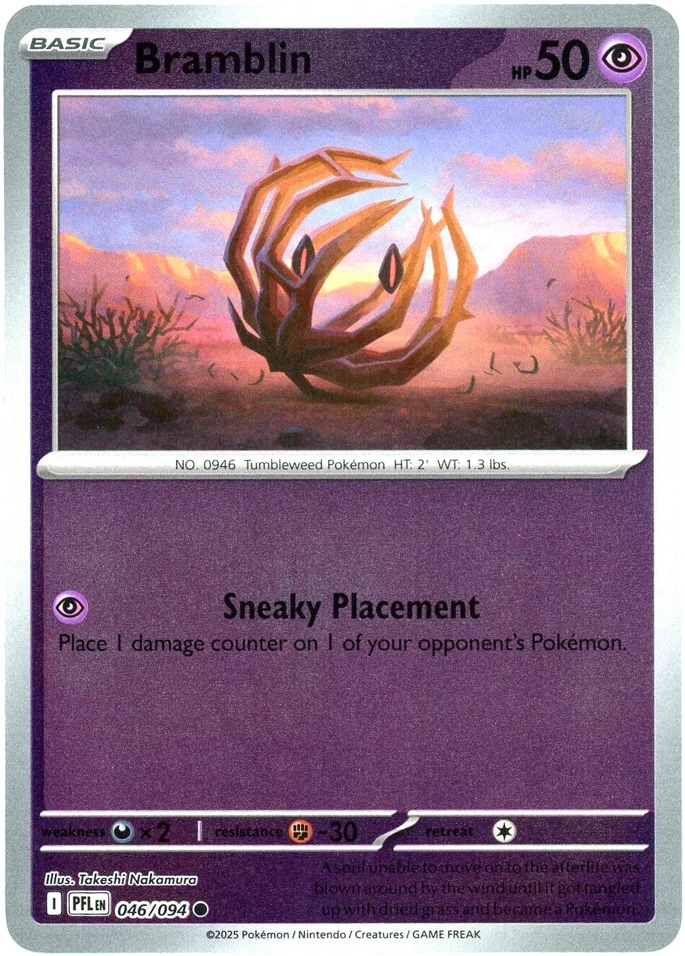 Bramblin [046/094] - ME02: Phantasmal Flames (PFL) - Reverse Holofoil