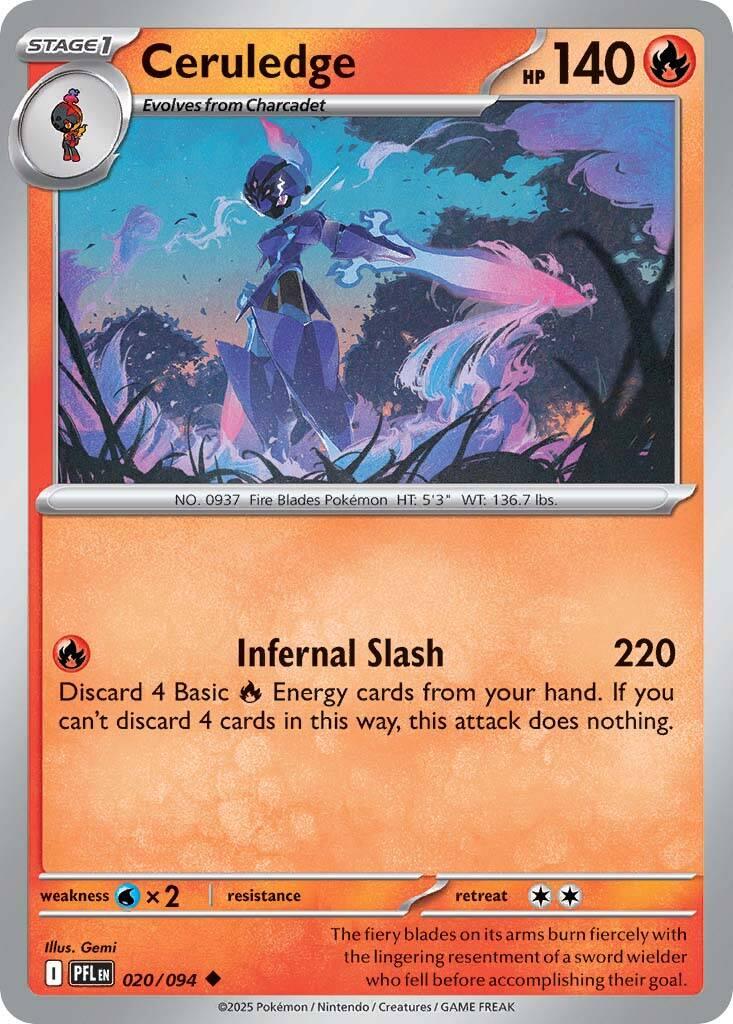 Ceruledge [020/094] - ME02: Phantasmal Flames (PFL)