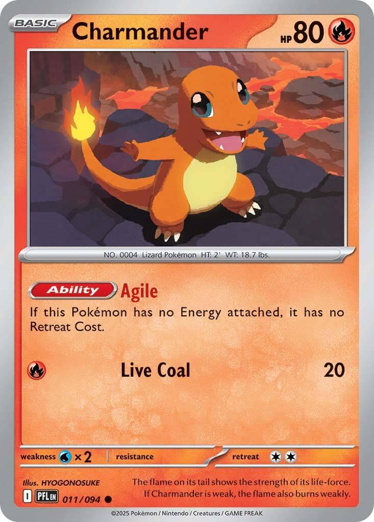 Charmander [011/094] - ME02: Phantasmal Flames (PFL)