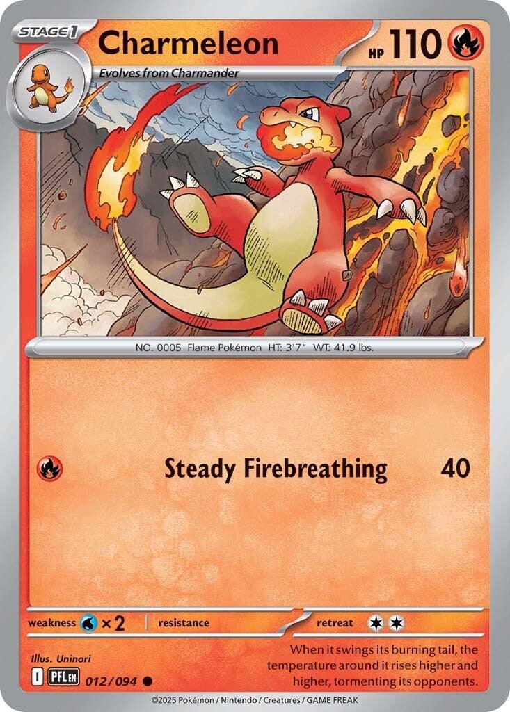 Charmeleon [012/094] - ME02: Phantasmal Flames (PFL)