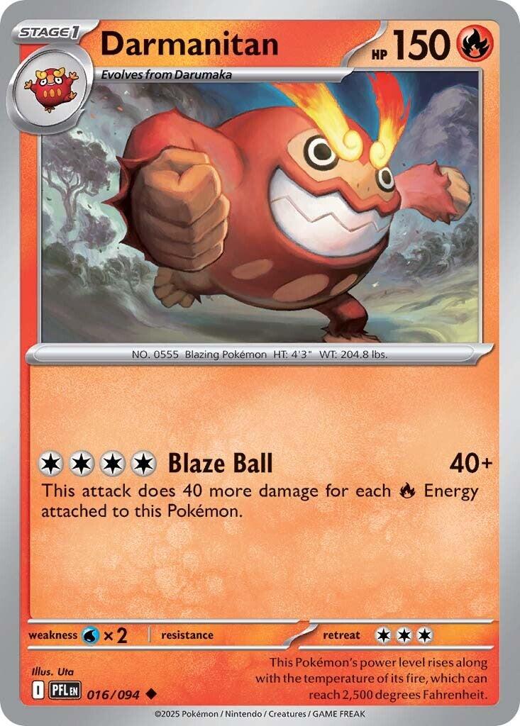 Darmanitan [016/094] - ME02: Phantasmal Flames (PFL)