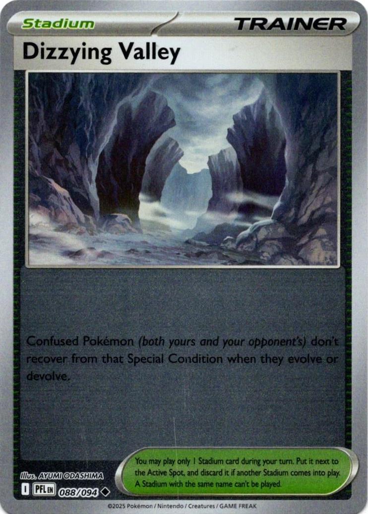 Dizzying Valley [088/094] - ME02: Phantasmal Flames (PFL) - Reverse Holofoil