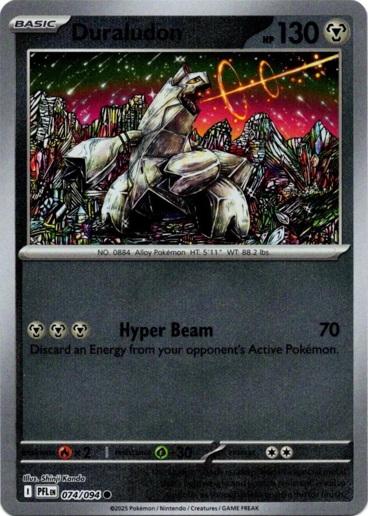Duraludon [074/094] - ME02: Phantasmal Flames (PFL) - Reverse Holofoil