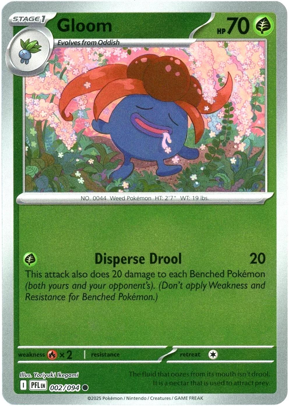 Gloom [002/094] - ME02: Phantasmal Flames (PFL) - Reverse Holofoil