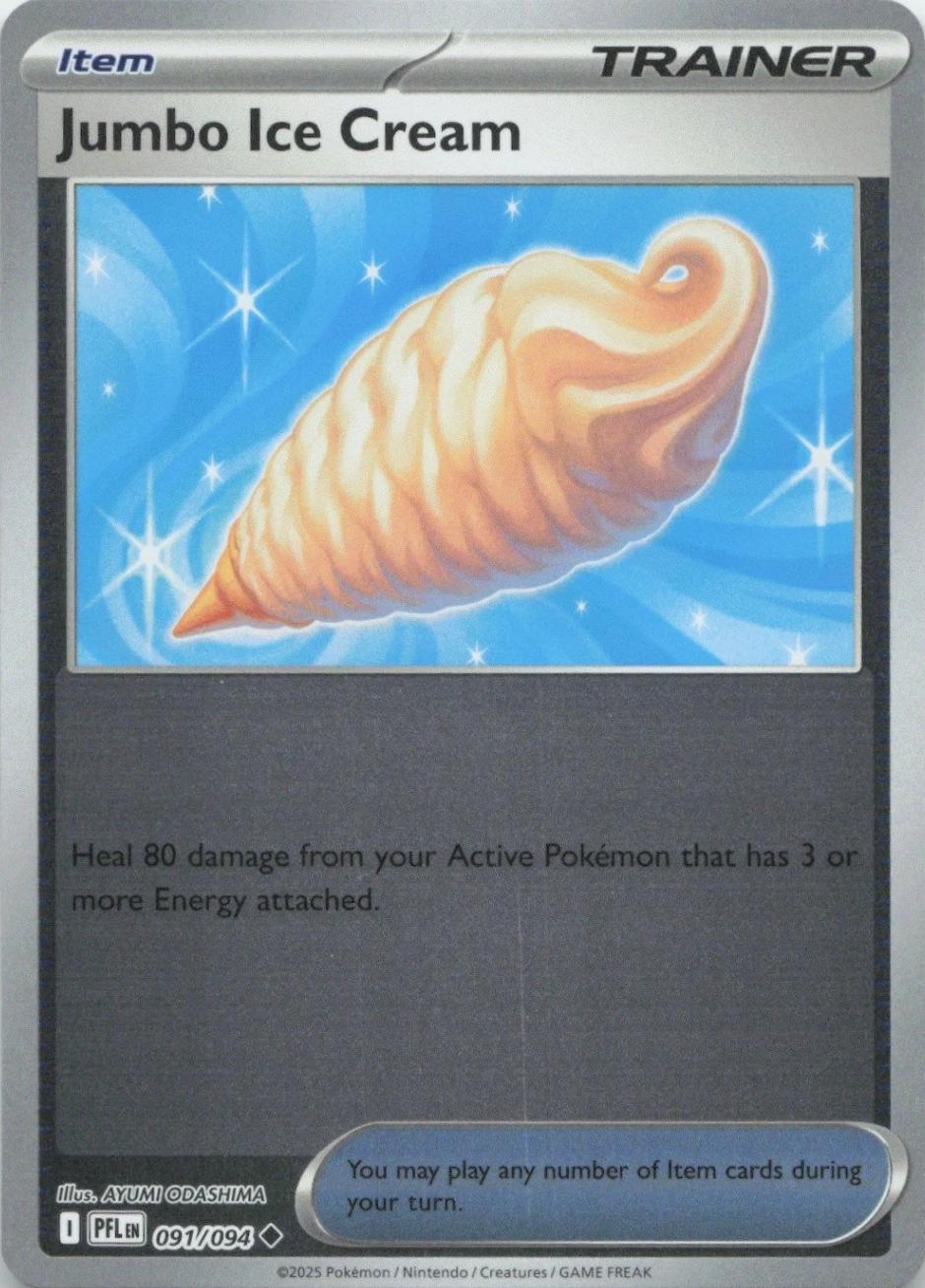Jumbo Ice Cream [091/094] - ME02: Phantasmal Flames (PFL) - Reverse Holofoil