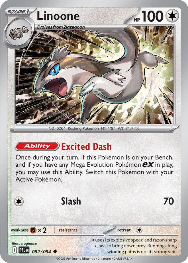 Linoone [082/094] - ME02: Phantasmal Flames (PFL)