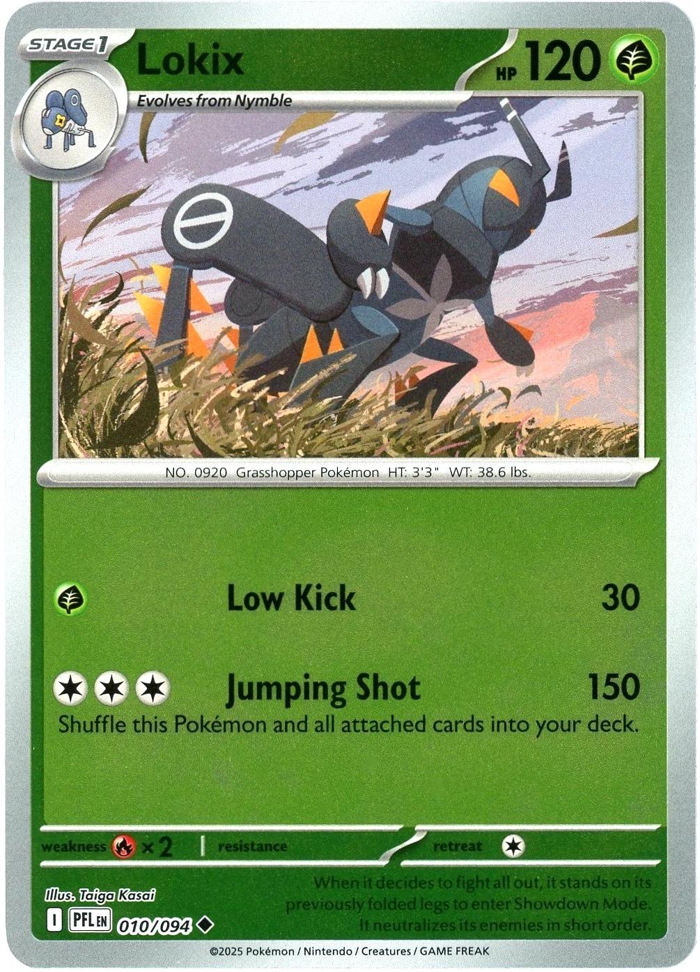 Lokix [010/094] - ME02: Phantasmal Flames (PFL) - Reverse Holofoil