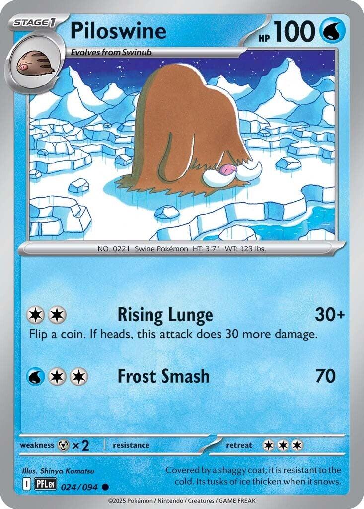 Piloswine [024/094] - ME02: Phantasmal Flames (PFL)