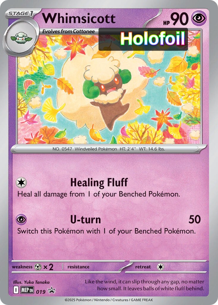 Whimsicott (Cosmos Holo)