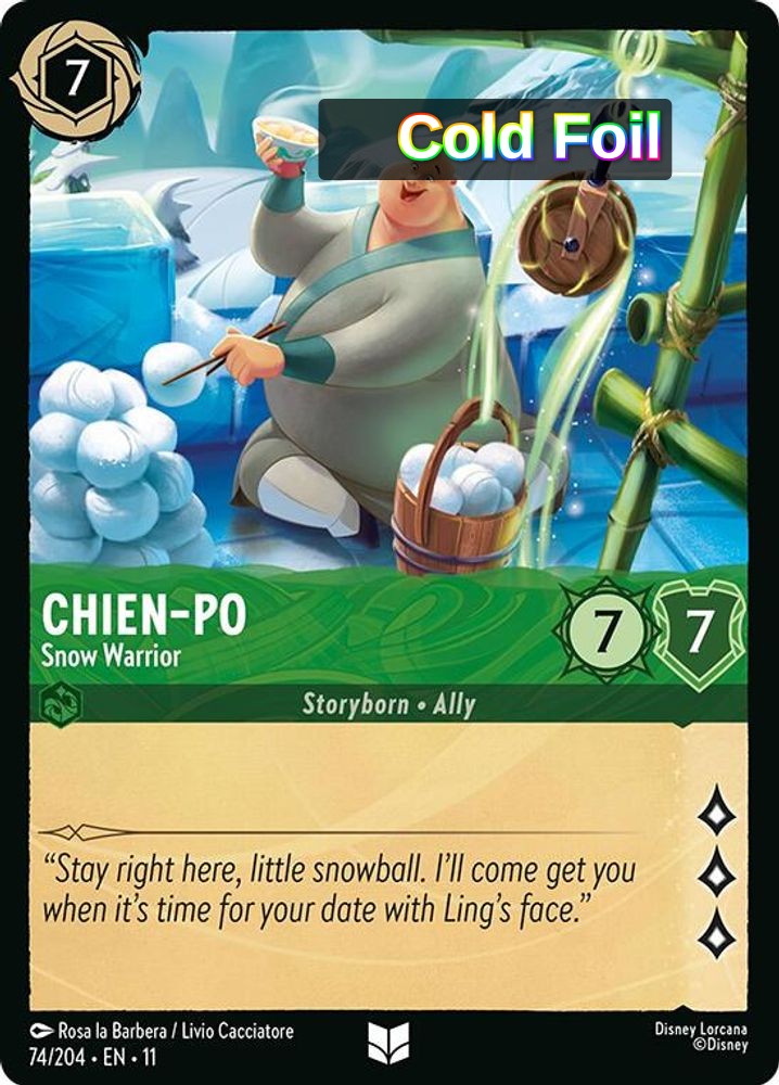 Chien-Po  - Snow Warrior