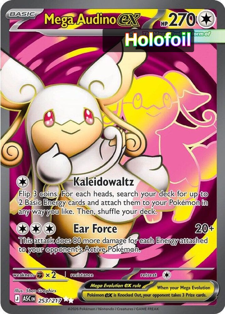 Mega Audino ex - 253/217