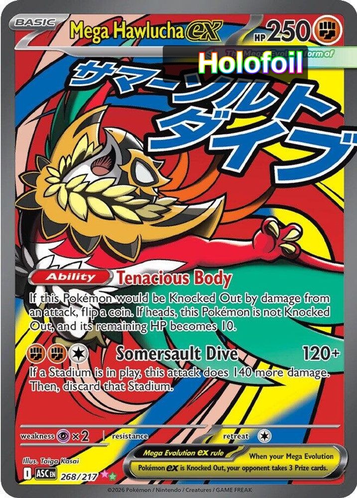 Mega Hawlucha ex - 268/217