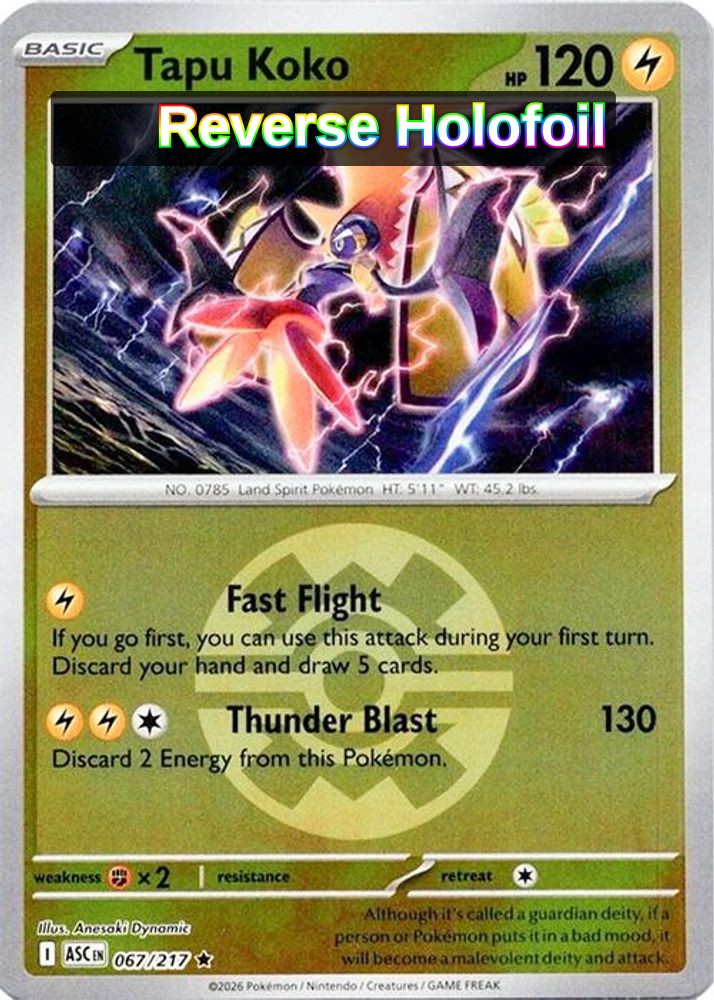Tapu Koko (Quick Ball)