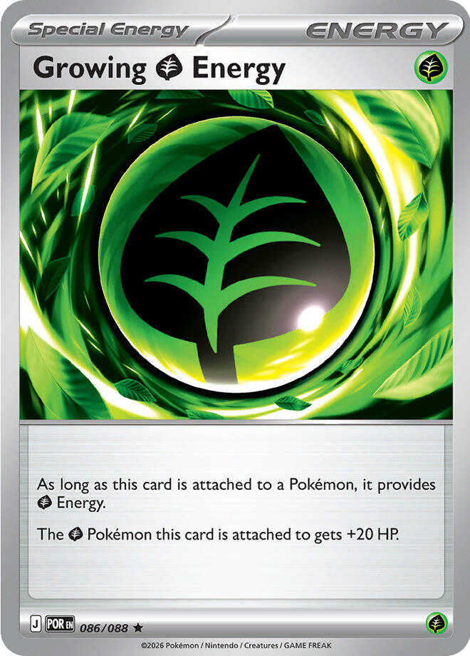 Growing Grass Energy [086/088] - ME03: Perfect Order (POR) - Holofoil