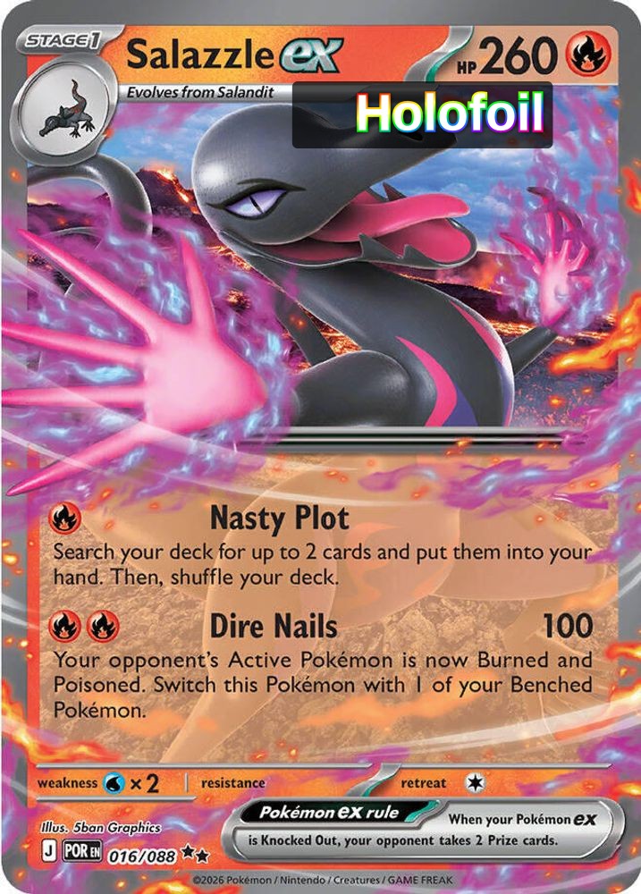 Salazzle ex - 016/088
