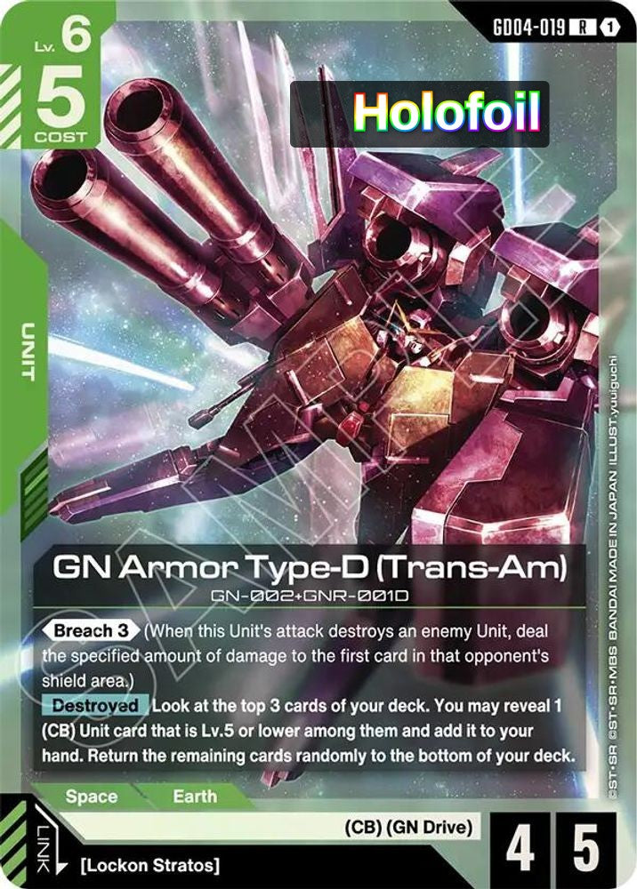 GN Armor Type-D (Trans-Am)