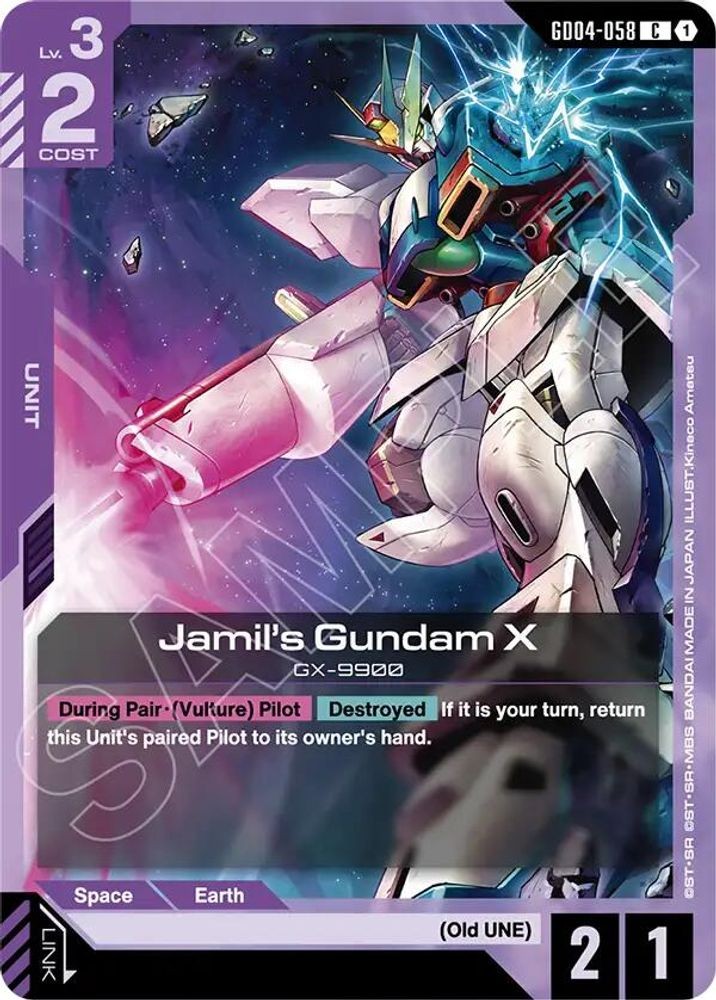 Jamil's Gundam X