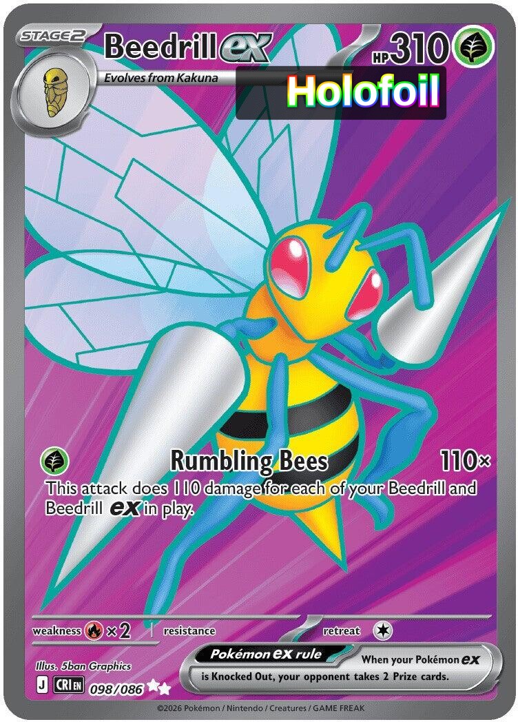 Beedrill ex - 098/086