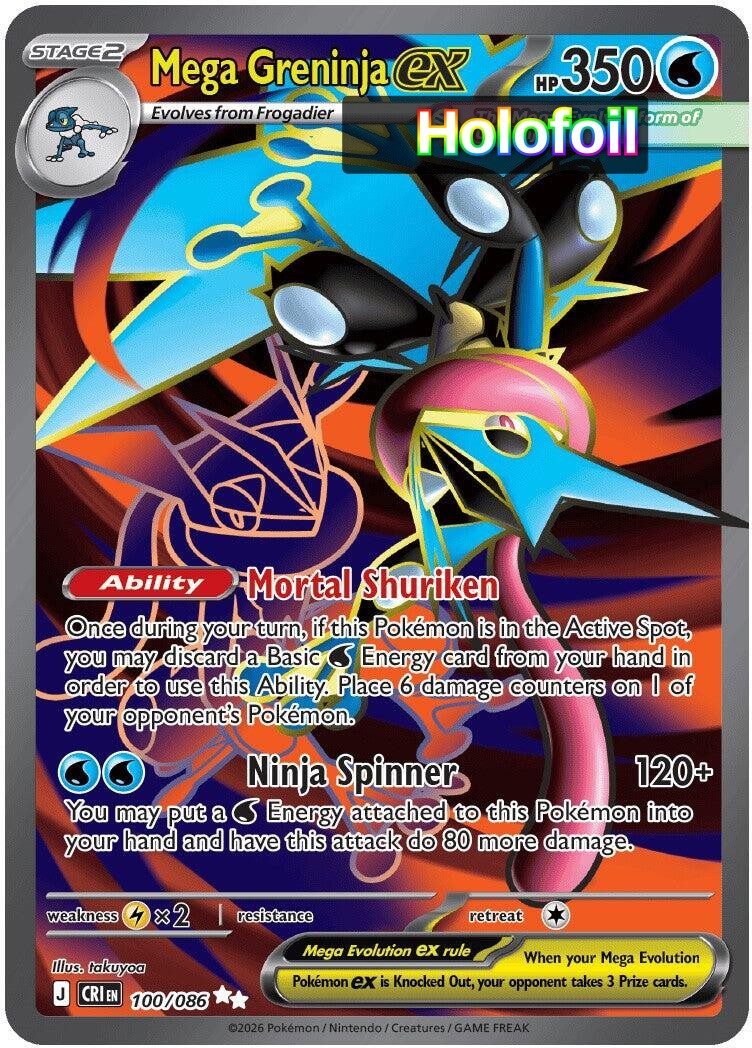 Mega Greninja ex - 100/086