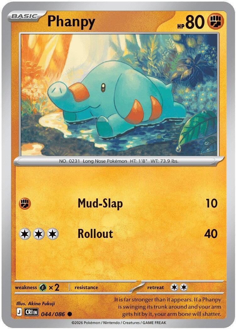 Phanpy [044/086] - ME04: Chaos Rising (CRI)