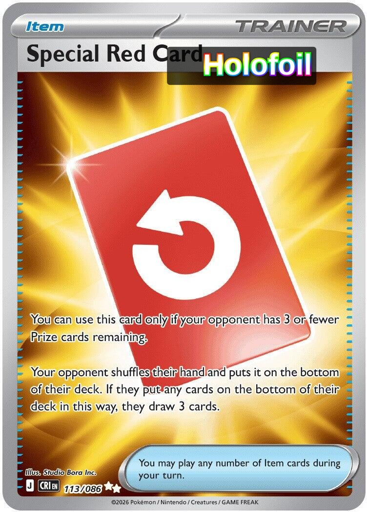 Special Red Card - 113/086