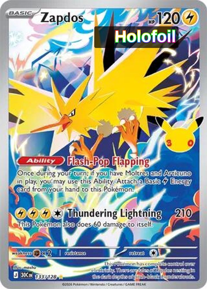 Zapdos - 133/128