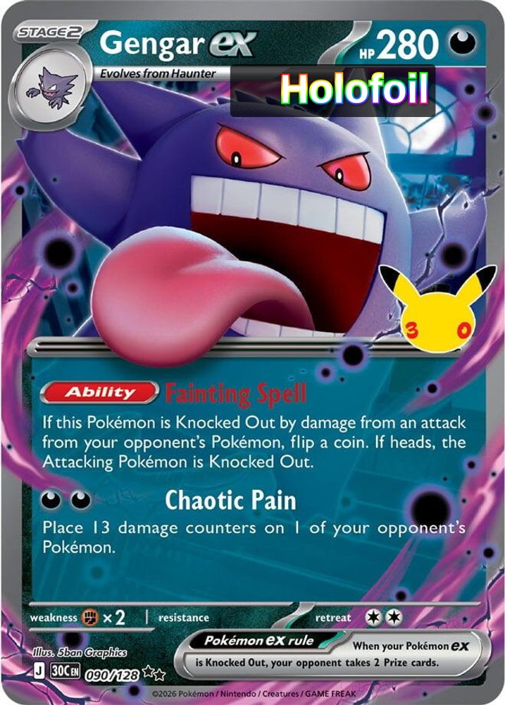 Gengar ex - 090/128