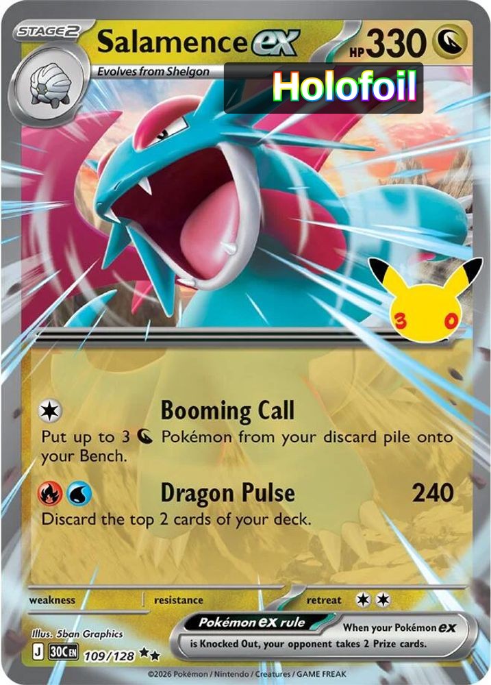 Salamence ex - 109/128