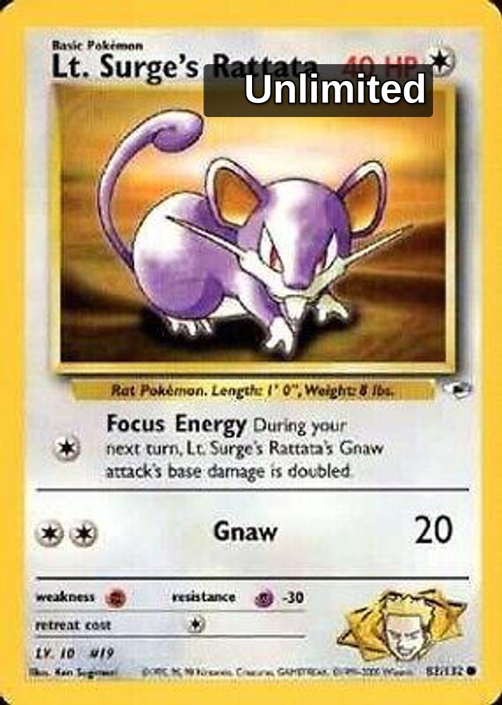 Lt. Surge's Rattata