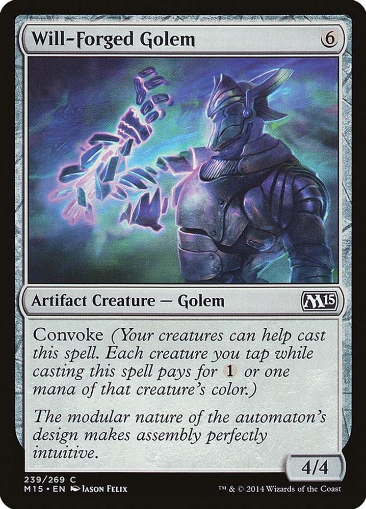 Will-Forged Golem